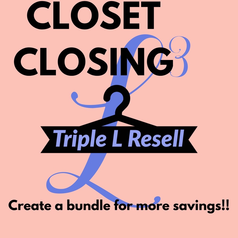 Last chance!4/$25&4/$50 sale! Create a bundle and I’ll send ya the offer!!